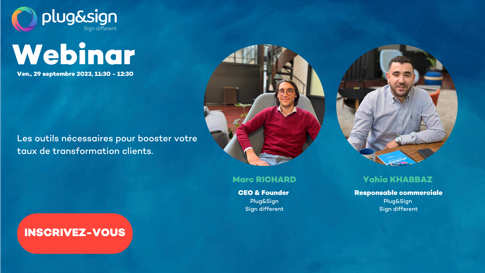 Webinar sur l'optimisation du parcours client avec la signature électronique